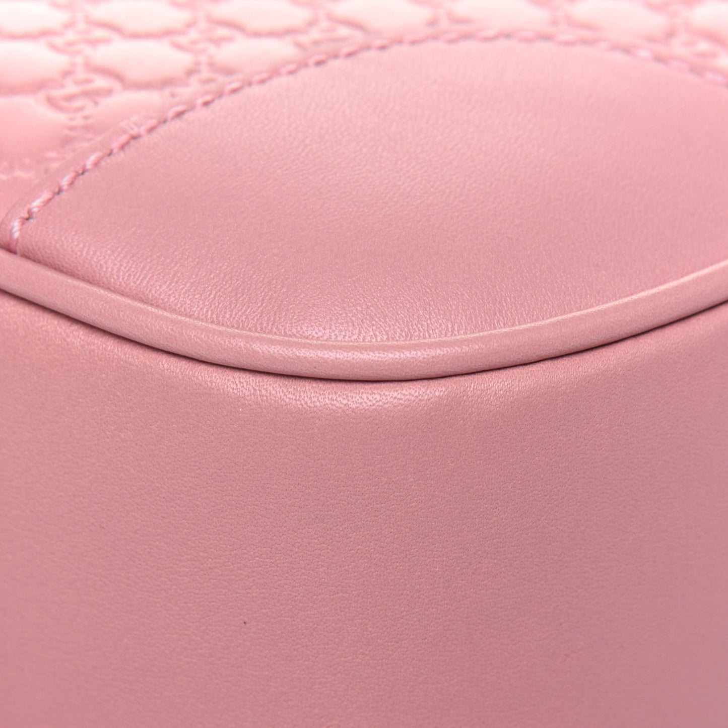 Soft Microguccissima Mini Bree Messenger Bag Soft Pink