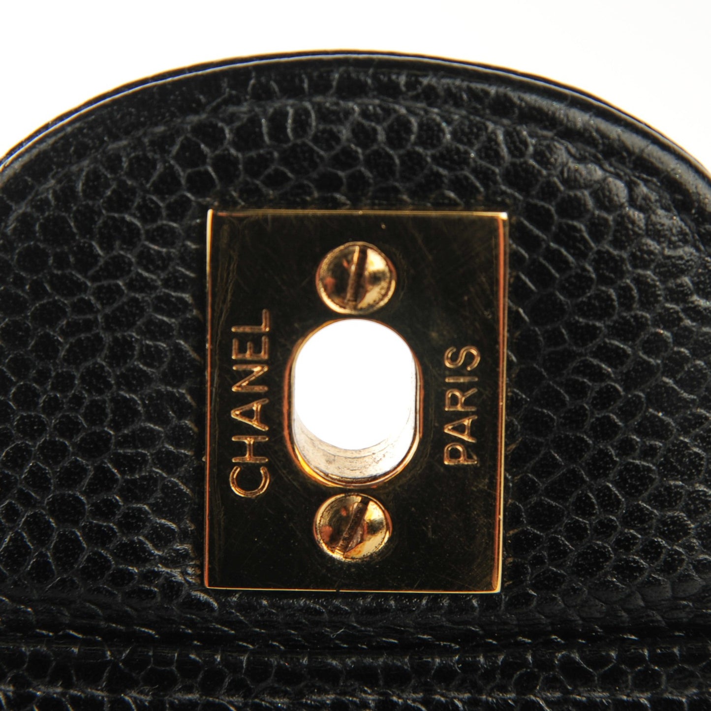 Caviar Quilted Jumbo Single Flap Black