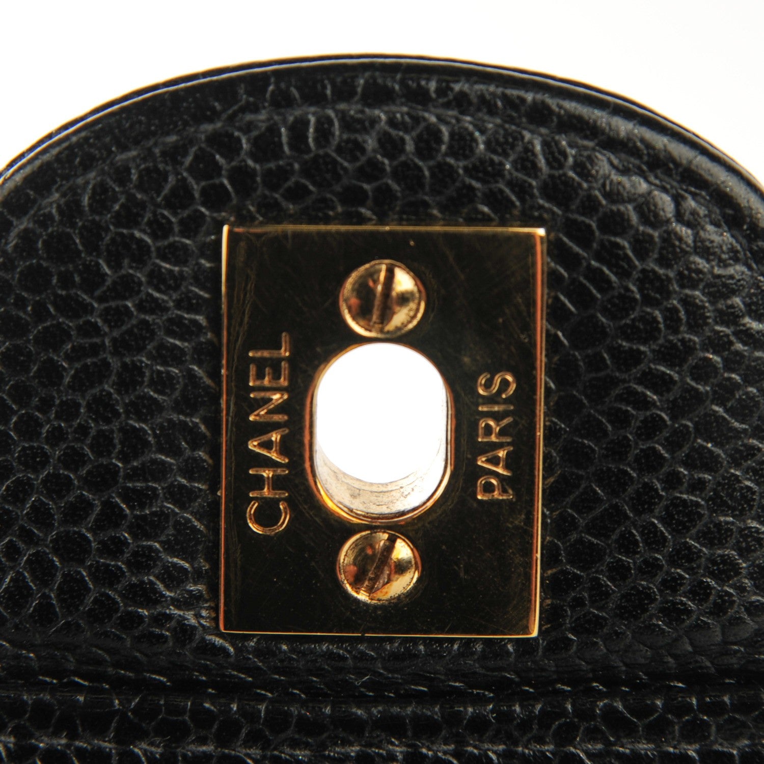 Chanel Caviar Quilted Jumbo Single Flap Black 6 of 8