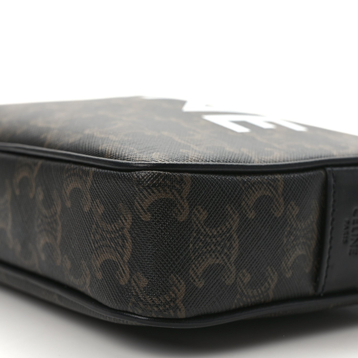 Celine Triomphe Canvas Medium Messenger Bag Black 9 of 13