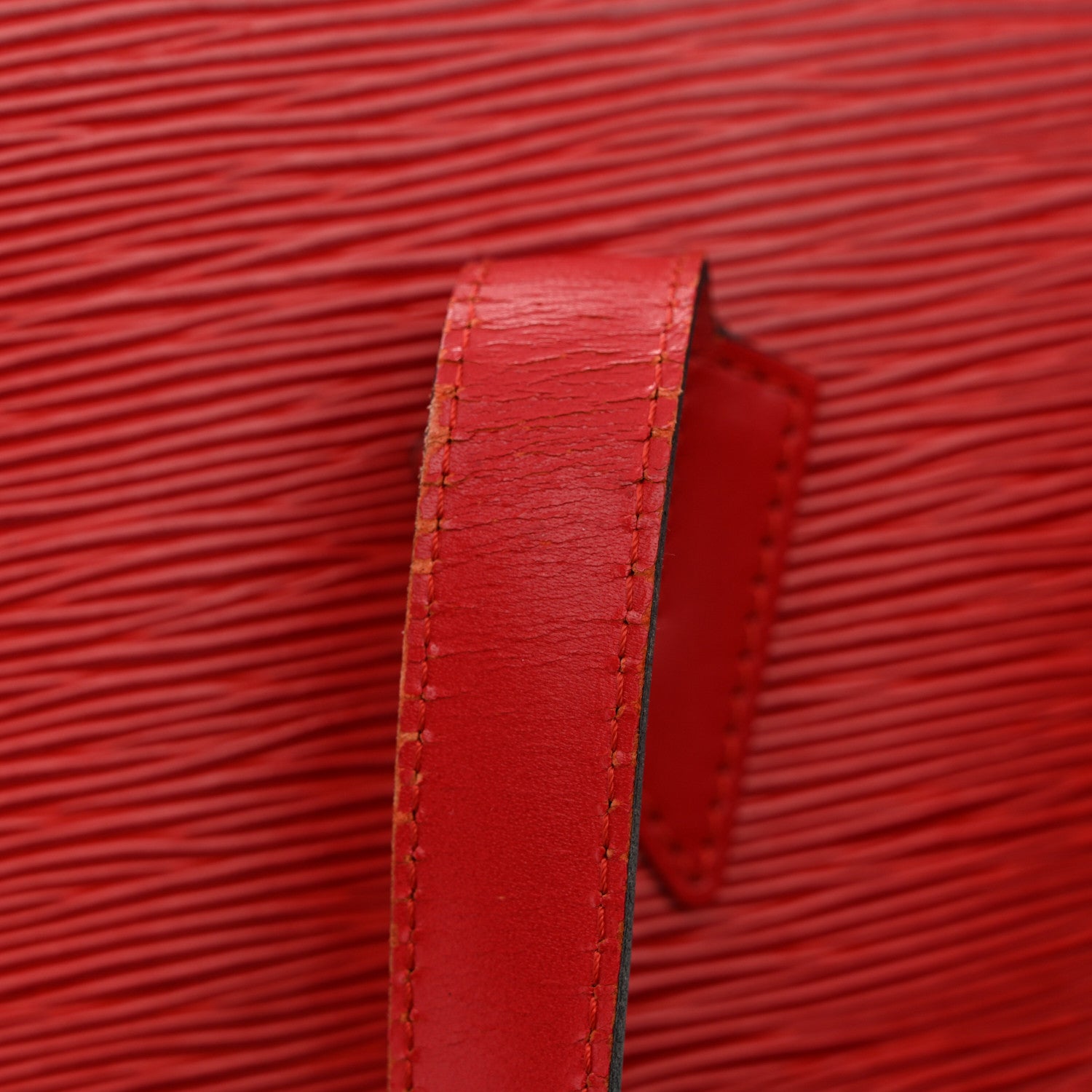 Louis Vuitton Epi Saint Jacques GM Castillan Red 11 of 16
