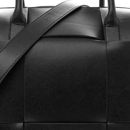 Bottega Veneta Calfskin Maxi Intrecciato Arco Briefcase Black 8 of 13