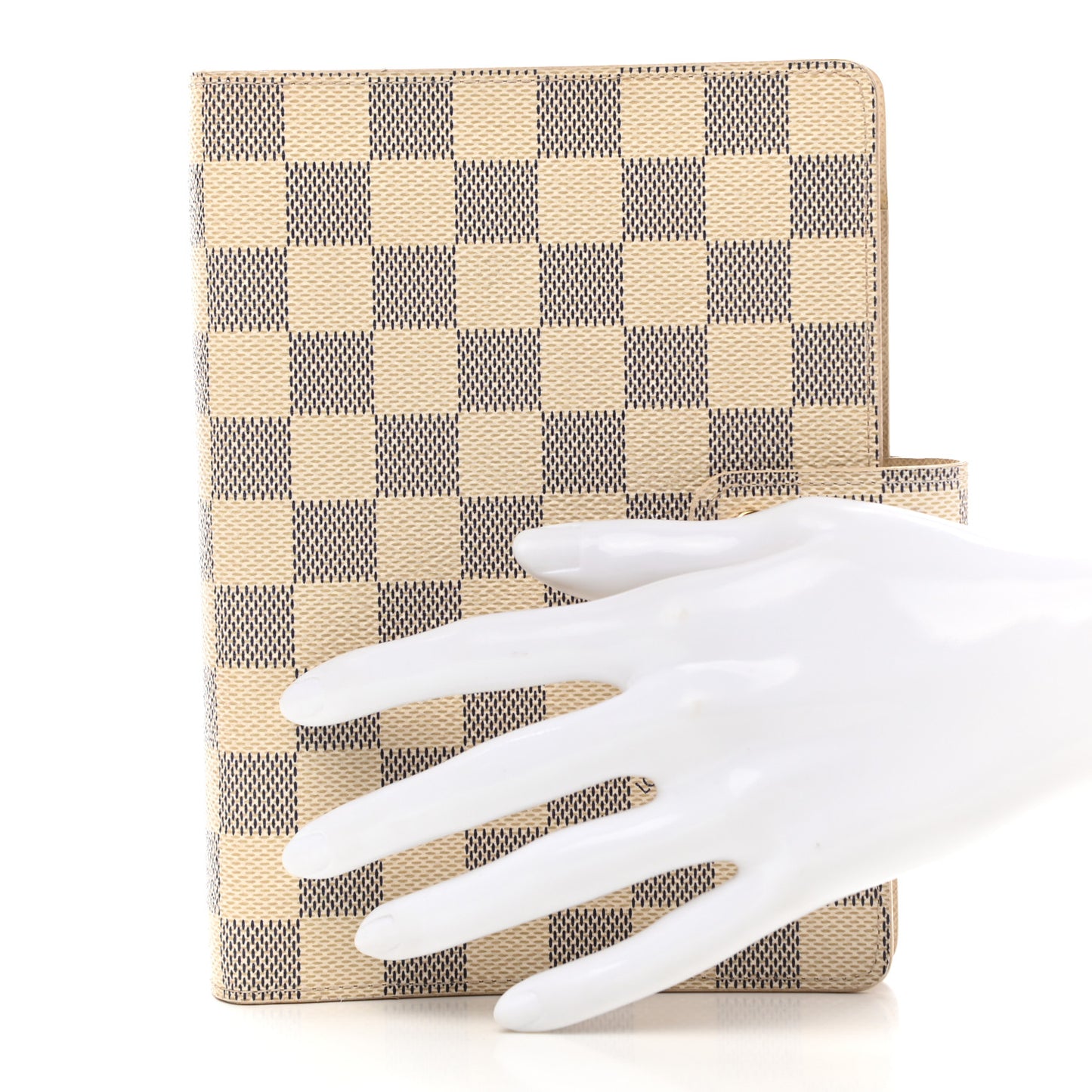 Damier Azur Medium Ring Agenda Cover