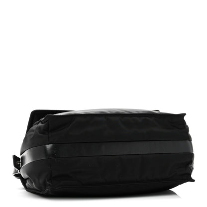 Prada Re-Nylon Vitello Padded Large Flap Shoulder Bag Black 4 of 9