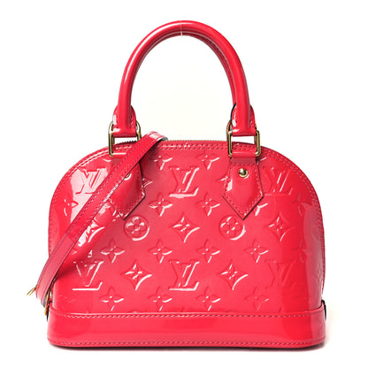 Louis Vuitton Vernis Alma BB Hot Pink 1 of 13