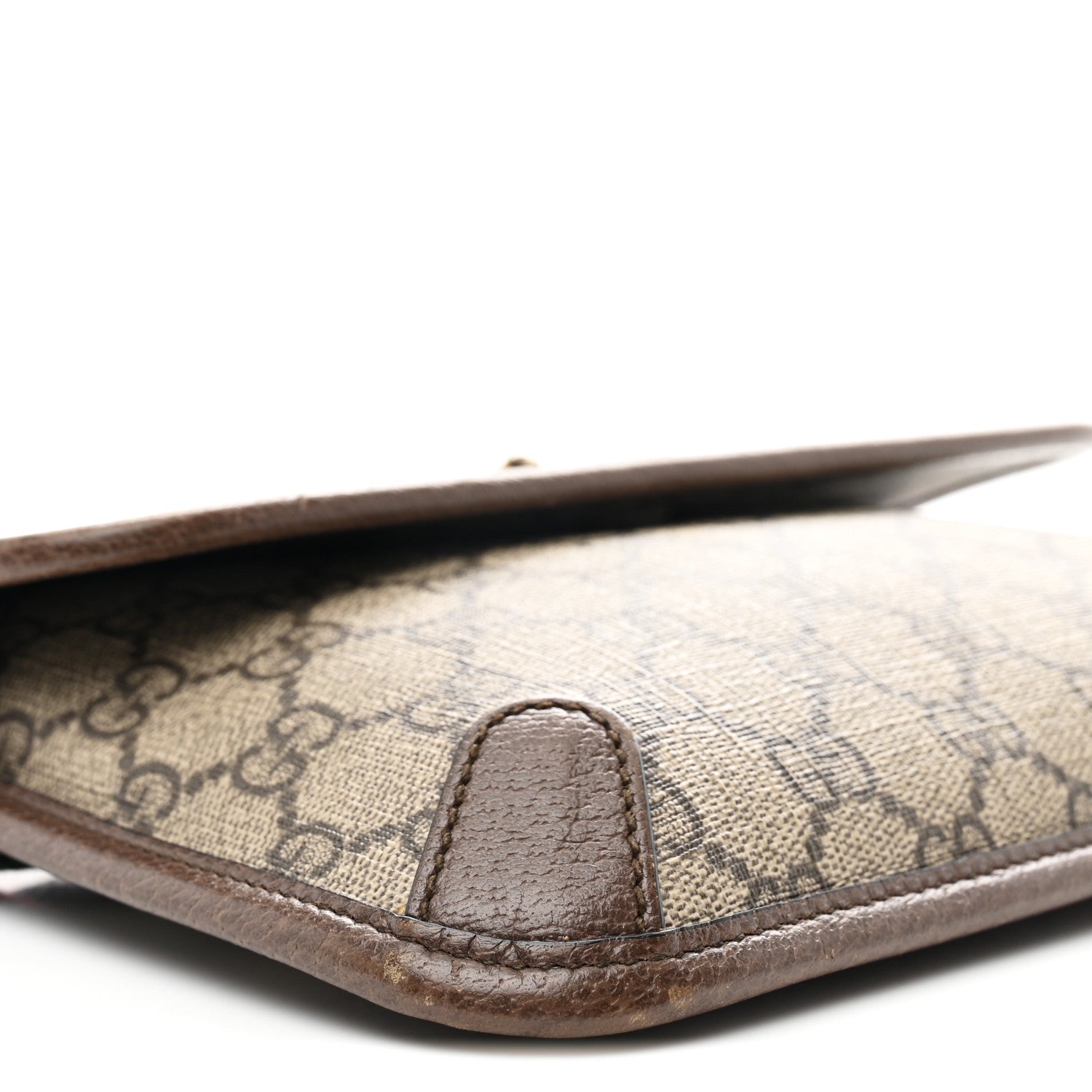 Gucci GG Supreme Monogram Neo Vintage Web Belt Bag Brown 9 of 10
