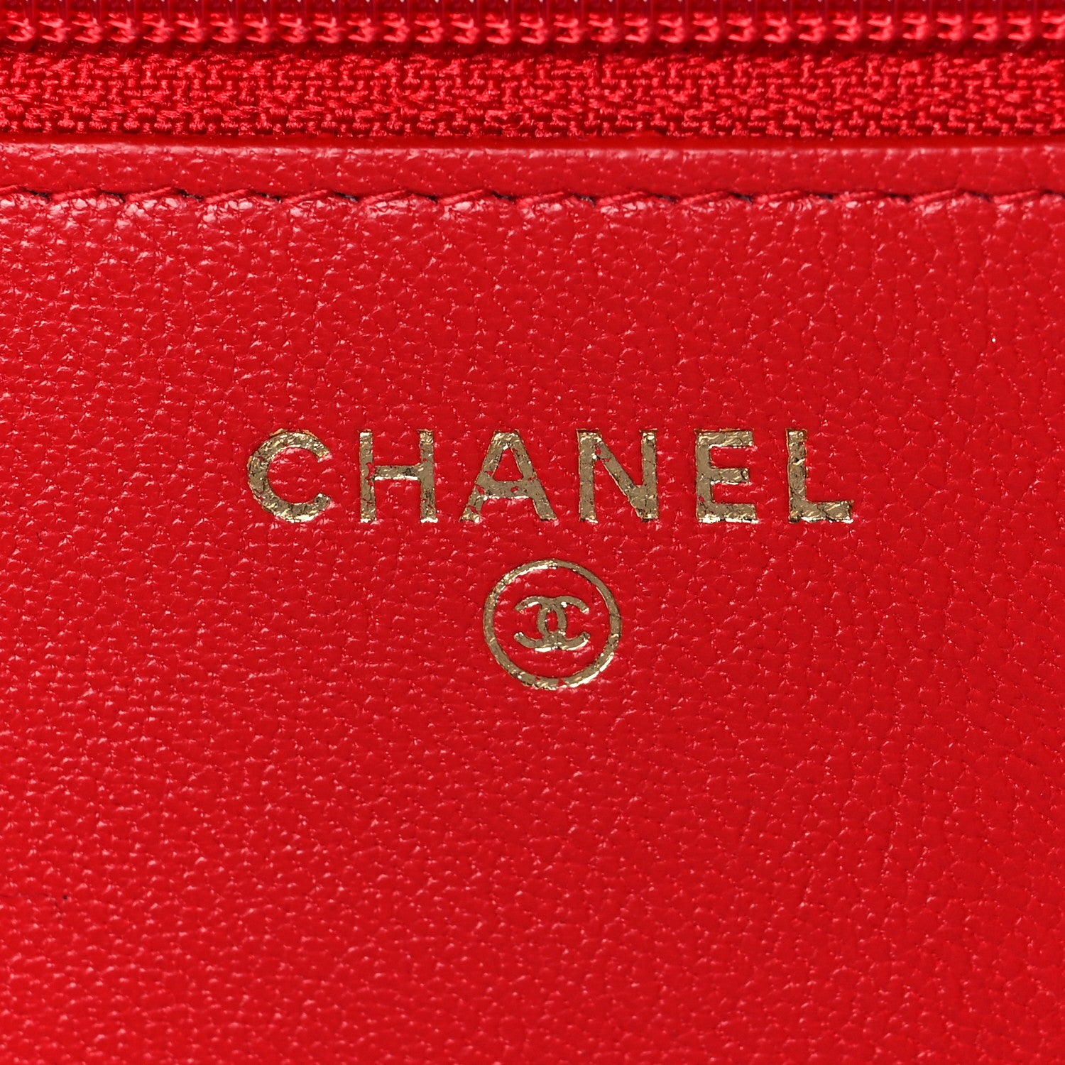 Chanel Sheepskin Quilted Mademoiselle Vintage Wallet On Chain WOC Red 6 of 10