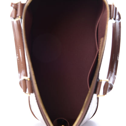 Louis Vuitton Vernis Alma PM Rose Velours 5 of 10