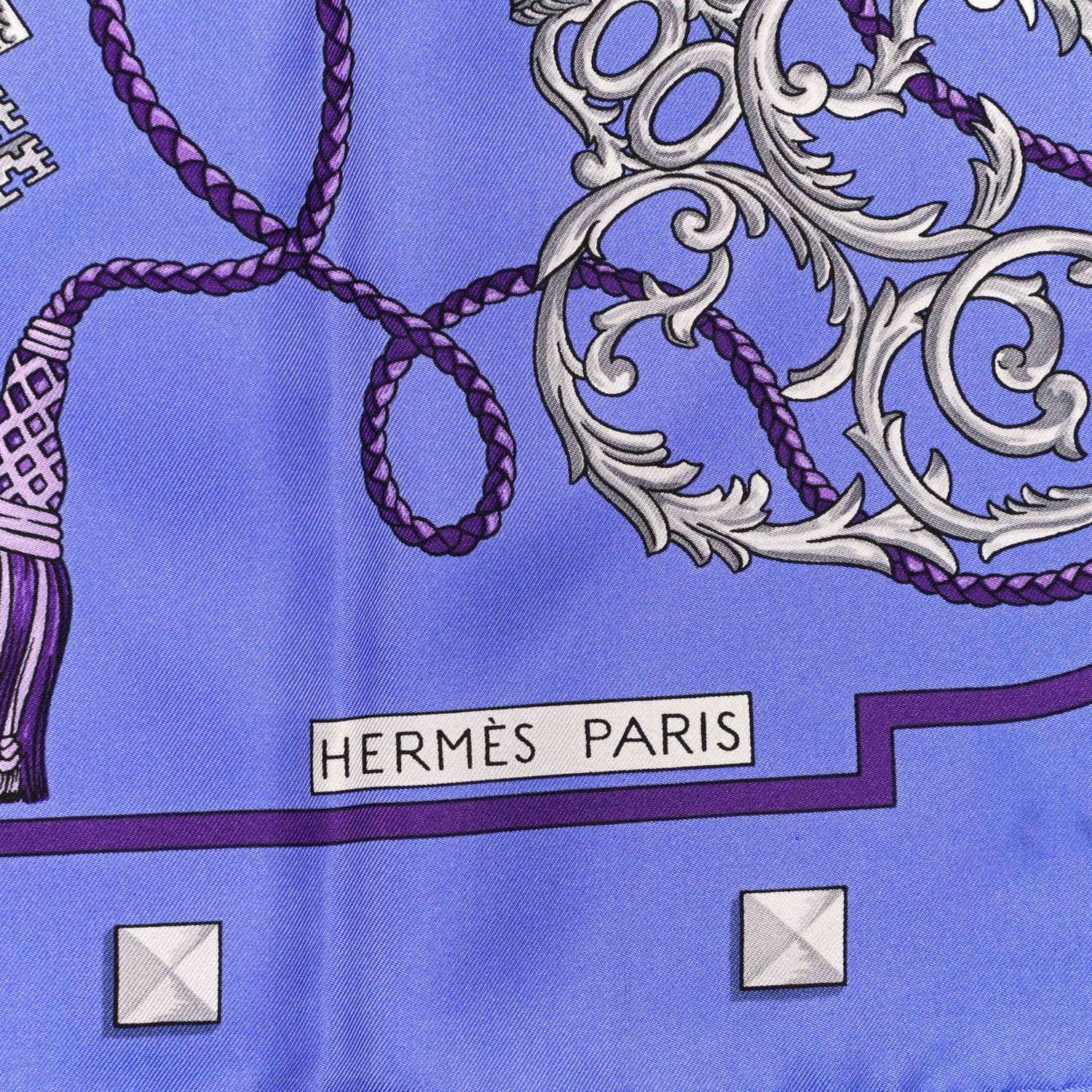Hermes Silk Keys Les Cles Scarf 90 2 of 6