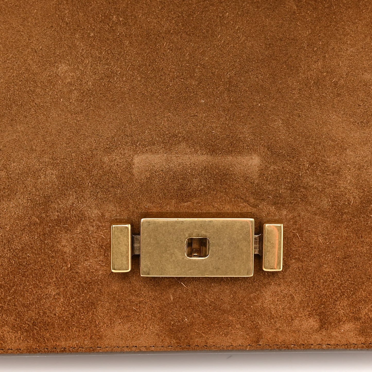 Pony Hair Suede Leopard Print Medium Bellechasse Brown