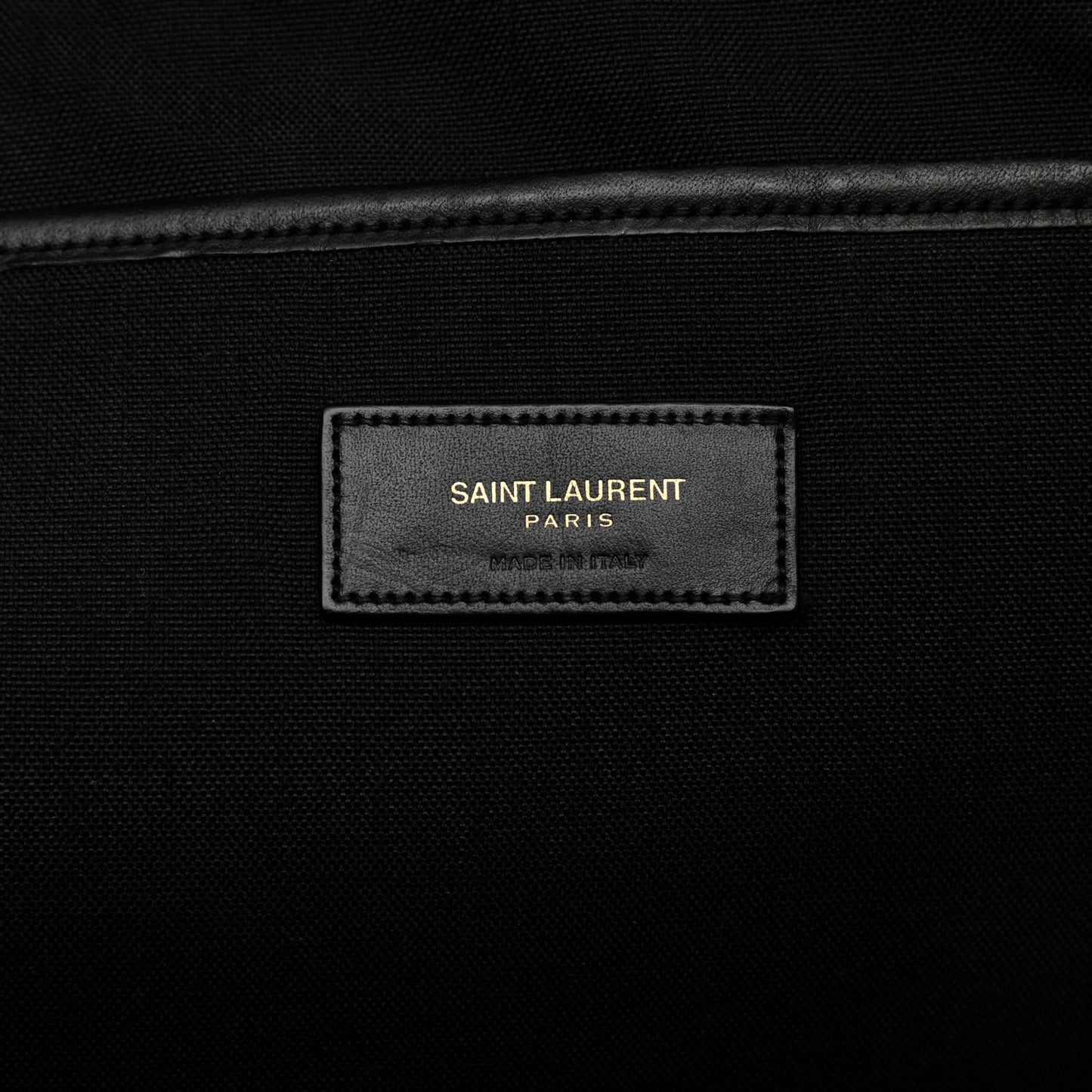 Nylon City Skeleton Print Backpack Black White