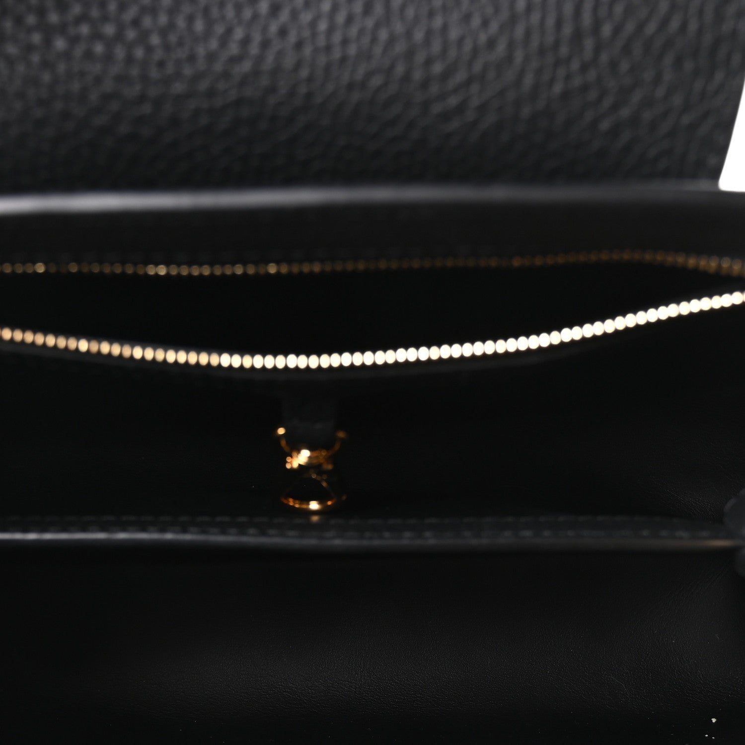 Louis Vuitton Taurillon Embellished Flower Crown Capucines PM Black 5 of 9