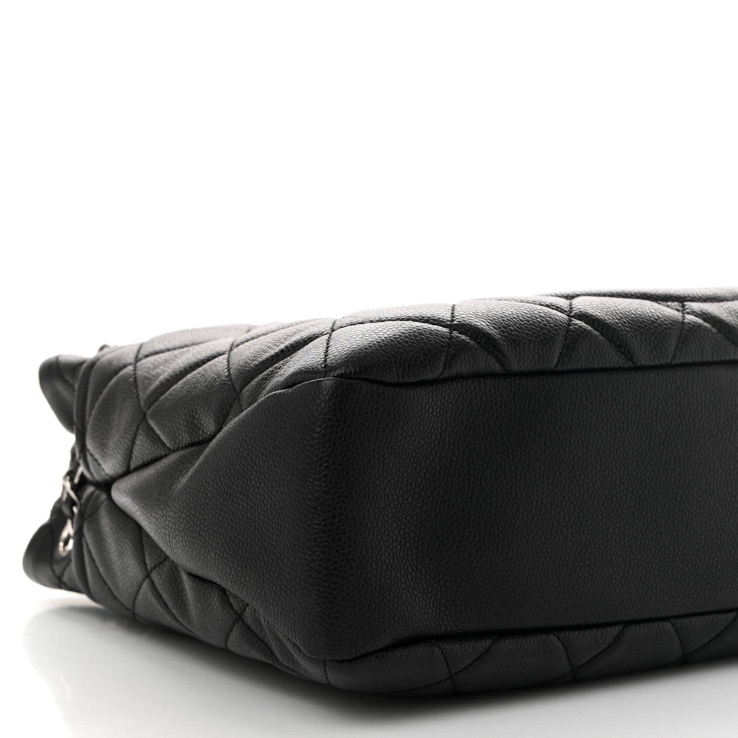 Chanel Quilted Grand Shopping Tote GST Black 19 of 21