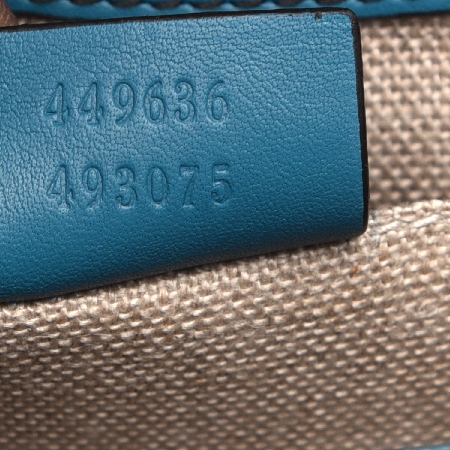 Gucci Microguccissima Mini Emily Shoulder Bag Deep Cobalt 7 of 9