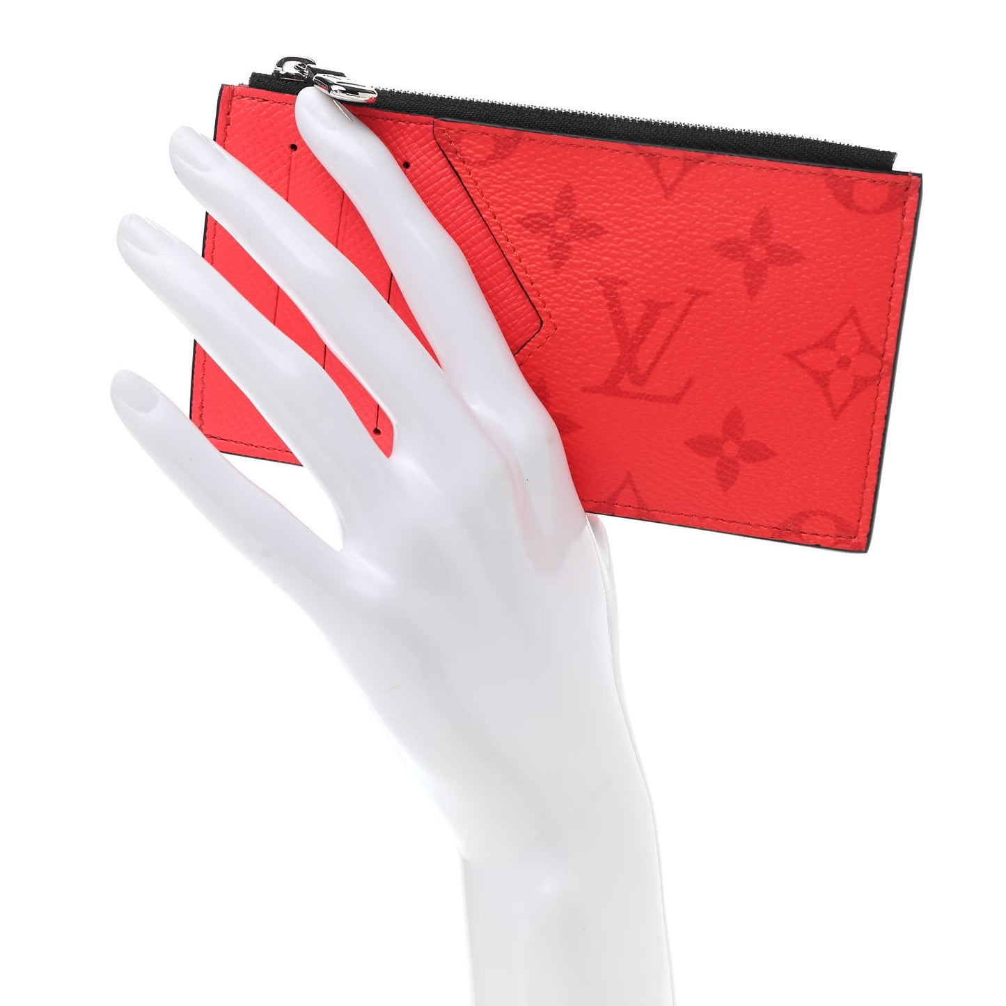 Taigarama Coin Card Holder Fire Red