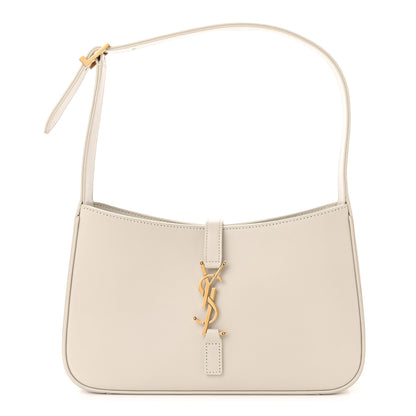 Saint Laurent Smooth Calfskin Le 5 A 7 Hobo Blanc Vintage 1 of 10
