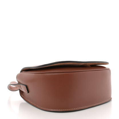 Celine Smooth Calfskin Cuir Triomphe Folco Crossbody Bag Tan 4 of 11