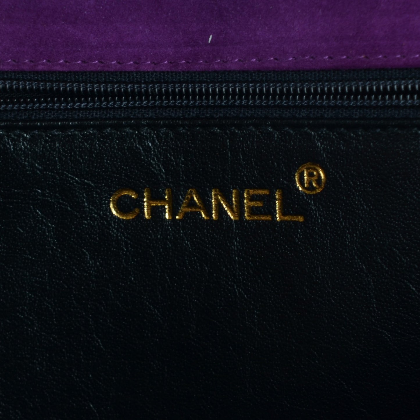 Suede Timeless Mini Flap Purple