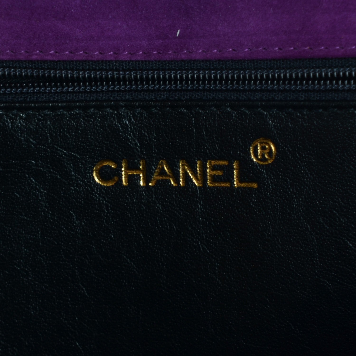 Chanel Suede Timeless Mini Flap Purple 6 of 8