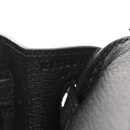 Hermes Togo Birkin 25 Black 7 of 12