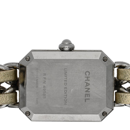 Chanel Stainless Steel Lambskin 20mm Premiere Rock Quartz Watch Gold 4 of 5