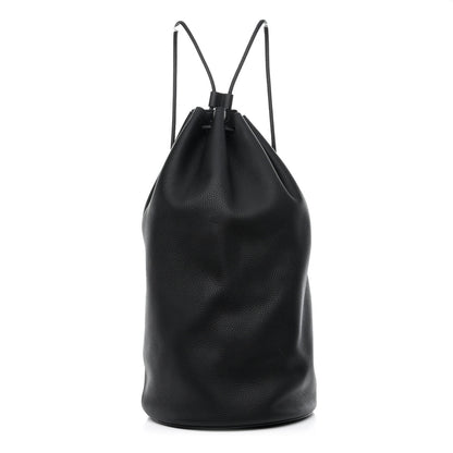 The Row Grained Calfskin Massimo Backpack Black 1 of 9