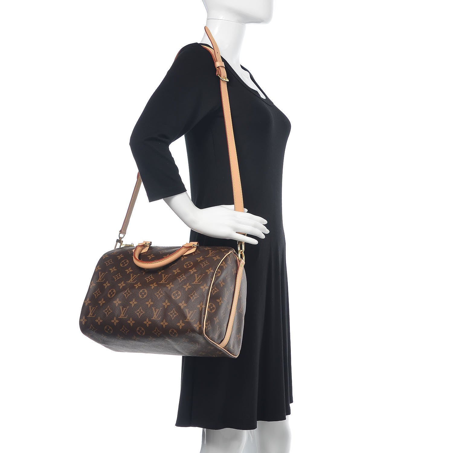 Louis Vuitton Monogram Speedy Bandouliere 30 2 of 10