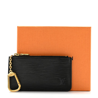 Louis Vuitton Epi Key Pouch Black 10 of 10