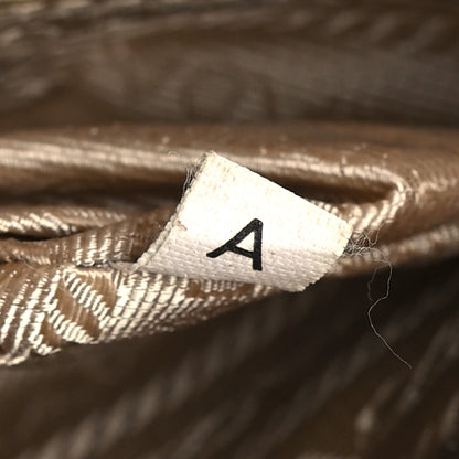 Prada Vitello Daino Embossed Logo Bowler Sughero 6 of 12