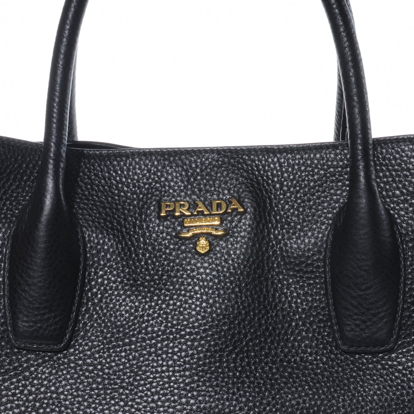 Vitello Daino Tote Black