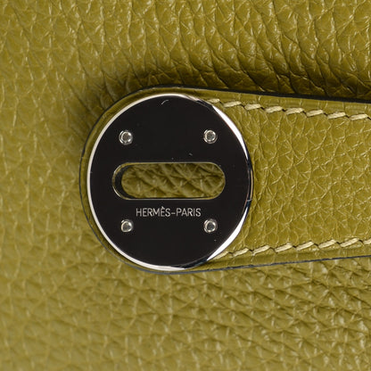 Hermes Taurillon Clemence Lindy 30 Vert Chartreuse 11 of 19