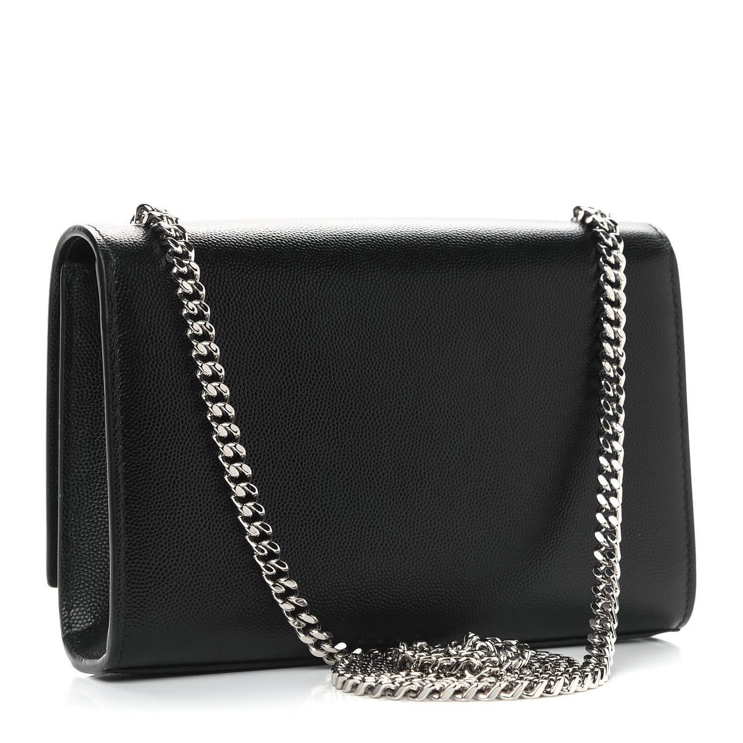 Grain De Poudre Small Monogram Kate Satchel Black