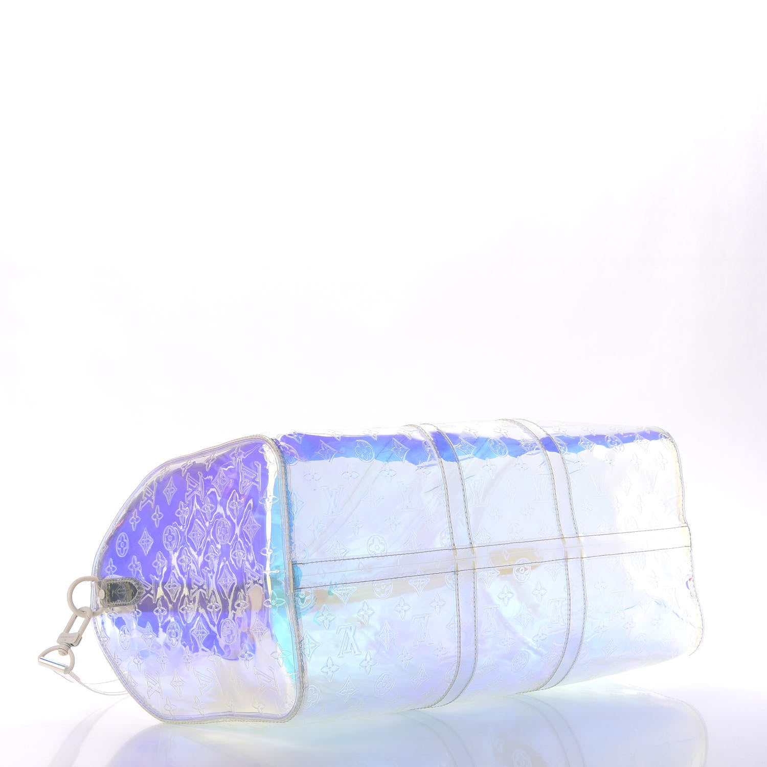 Louis Vuitton PVC Monogram Keepall Bandouliere 50 Iridescent Prism 3 of 9