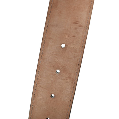 Gucci Guccissima Interlocking G Belt 90 36 Cognac Brown 5 of 5