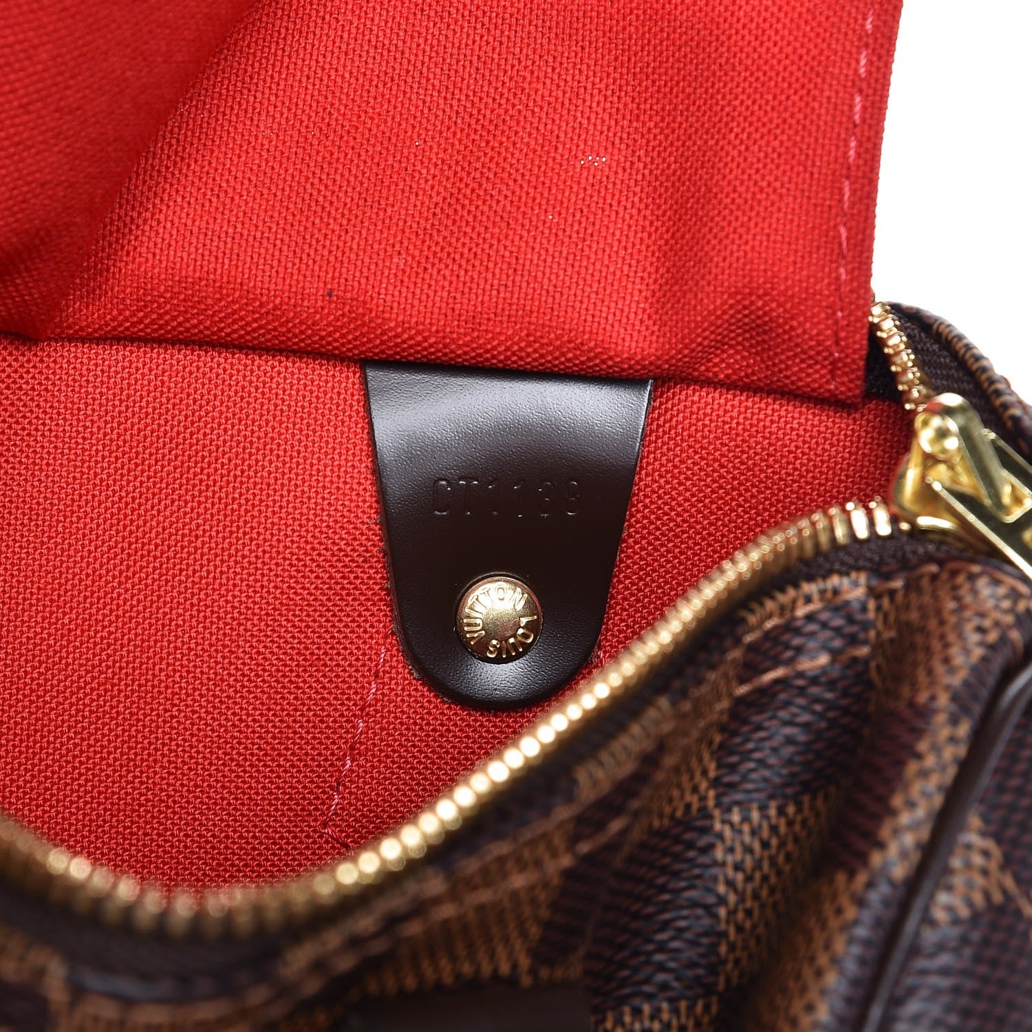 Louis Vuitton Damier Ebene Speedy Bandouliere 25 8 of 9