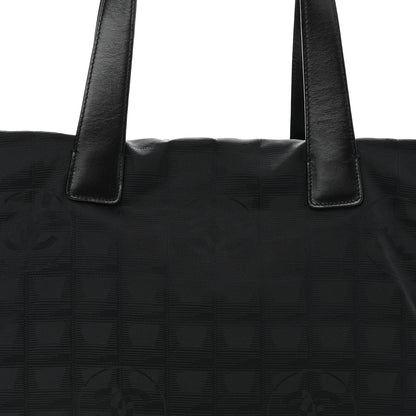 Chanel Nylon Medium Travel Tote Black 8 of 10