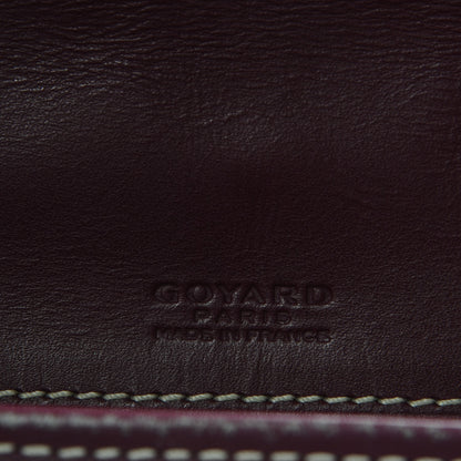 Goyard Goyardine Belvedere PM Messenger Bag Burgundy 6 of 6