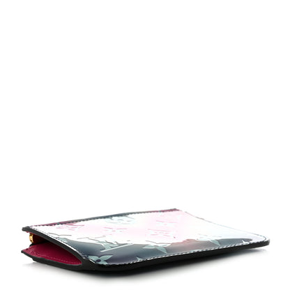 Louis Vuitton Metallic Vernis Degrade Key Pouch Blue Pink 4 of 8