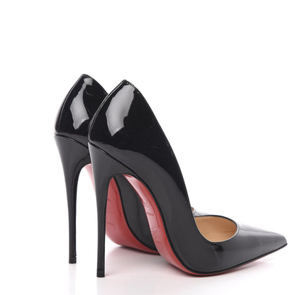 Christian Louboutin Patent So Kate 120 Pumps 35.5 Black 4 of 11