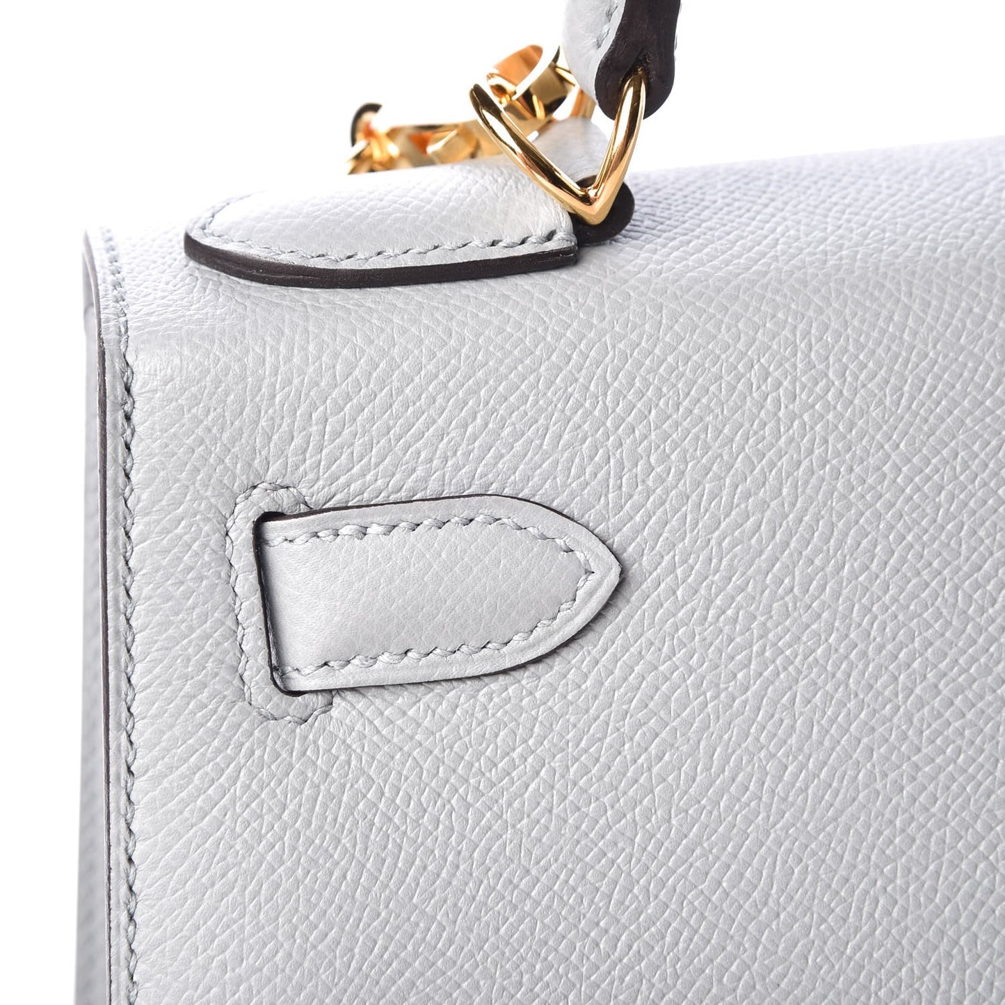 Epsom Kelly Sellier 28 Bleu Glacier