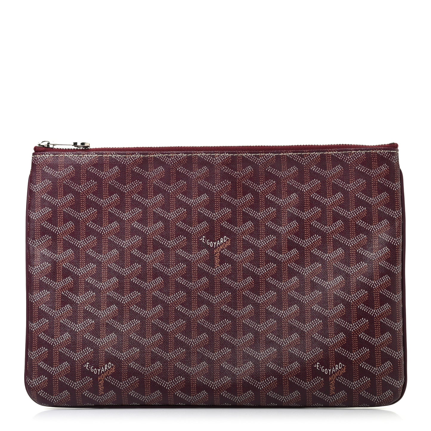 Goyardine Senat Pochette MM Burgundy