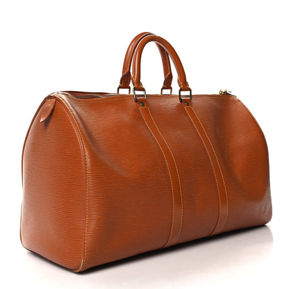 Louis Vuitton Epi Keepall 45 Cipango 2 of 12