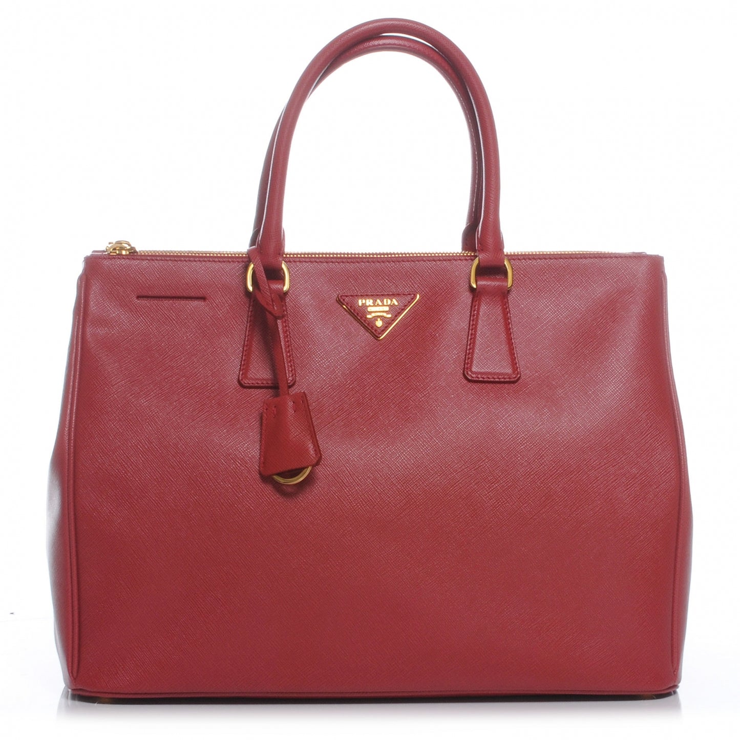 Saffiano Lux Tote Fuoco