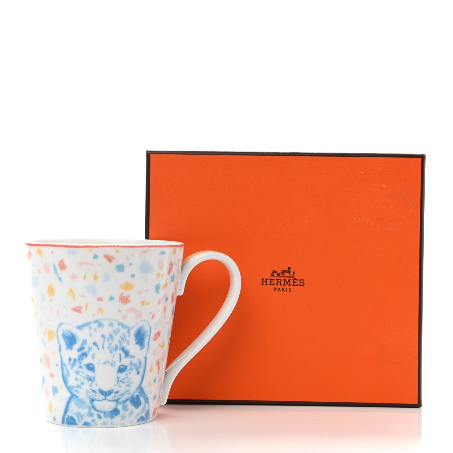 Hermes Porcelain Passe-Passe Mug 8 of 8