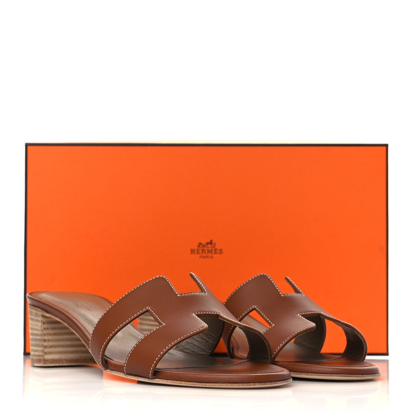 Calfskin Oasis Sandals 38 Gold