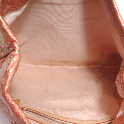 Louis Vuitton Jacquard Quilted Monogram Limelight Clutch GM Rose Gold 5 of 7