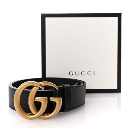 Gucci Calfskin Double G 40mm Belt 85 34 Black 6 of 6