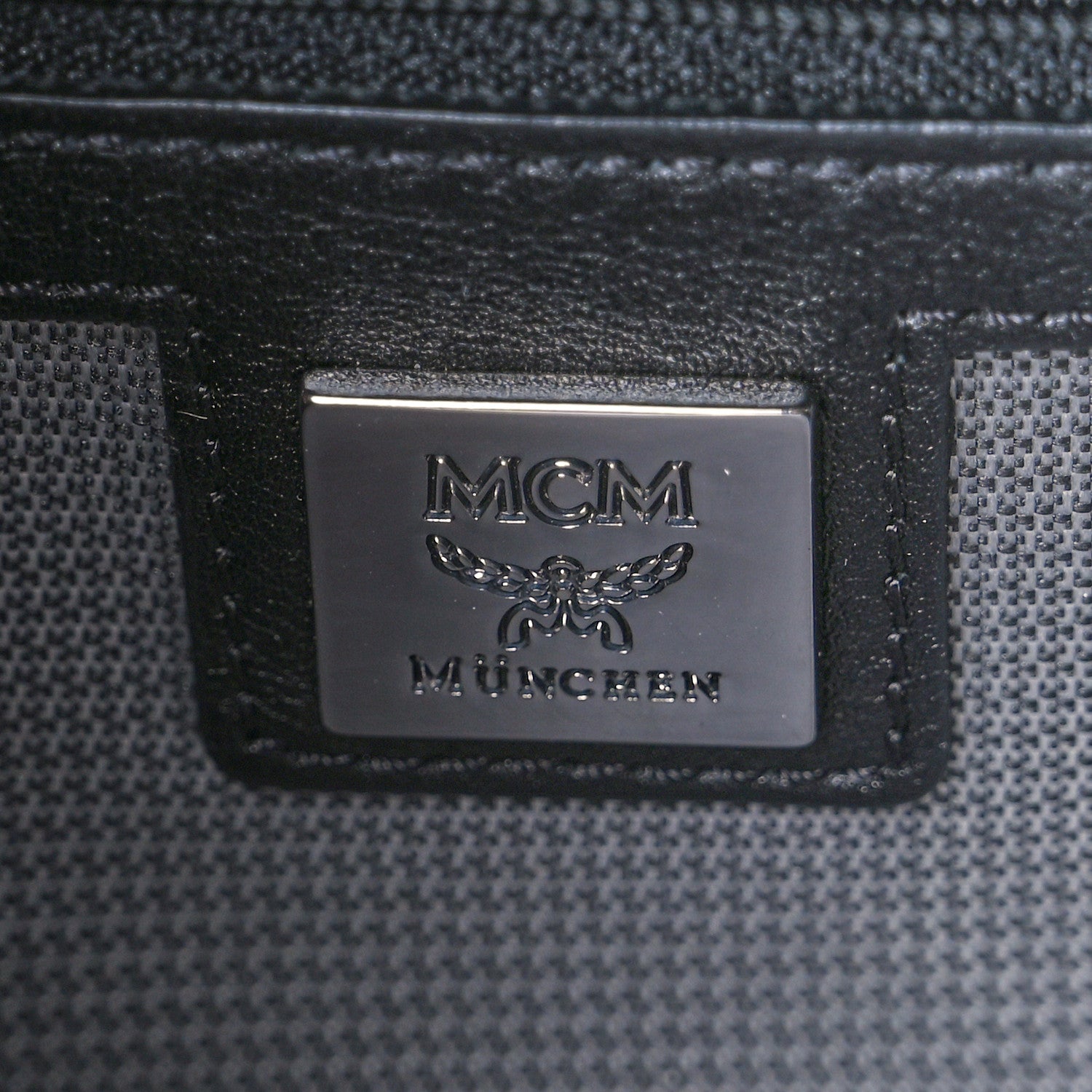 MCM Visetos Small Side Stud Stark Backpack Black 6 of 11