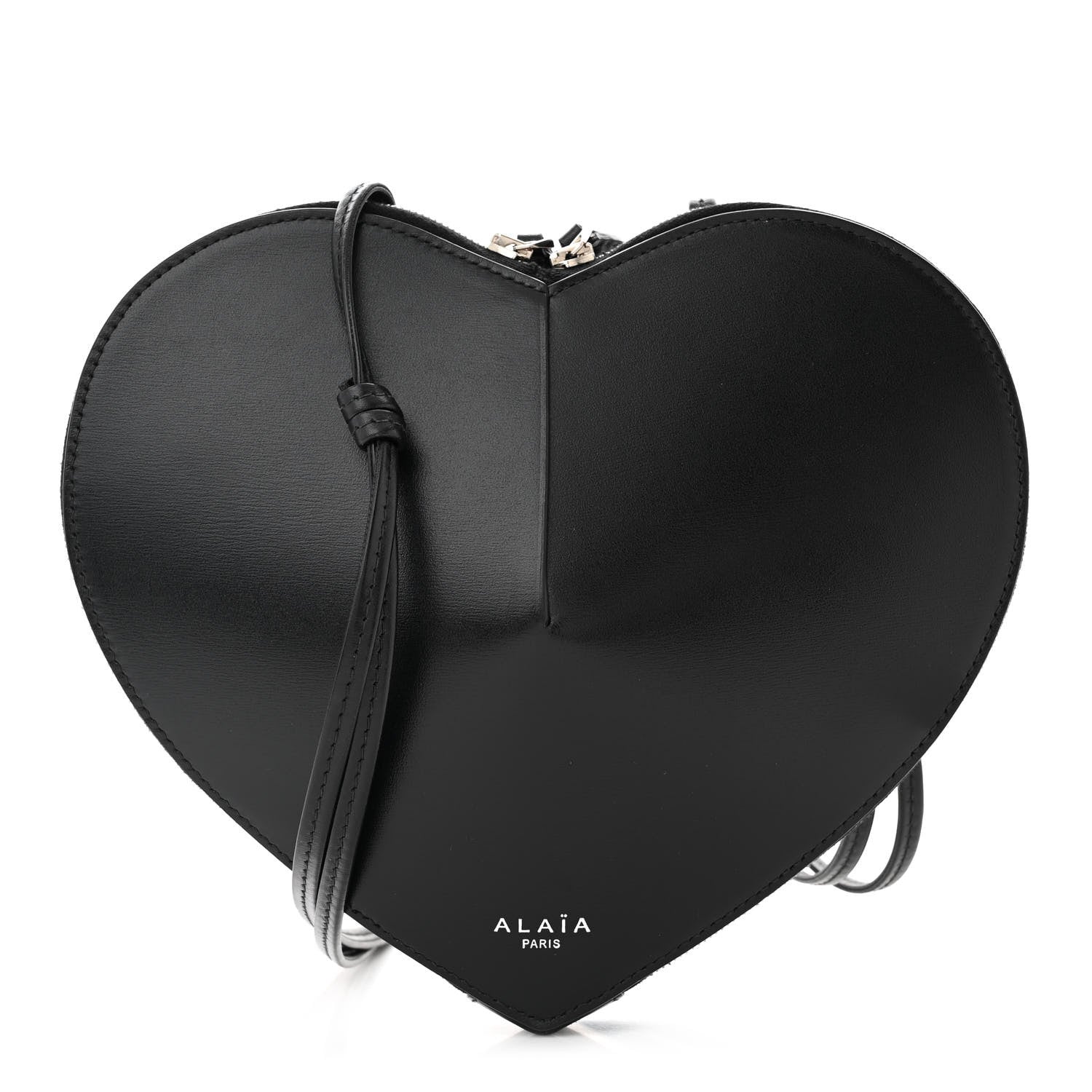 Alaia Calfskin Le Coeur Bag Black 1 of 9