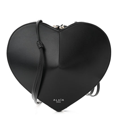 Alaia Calfskin Le Coeur Bag Black 1 of 9